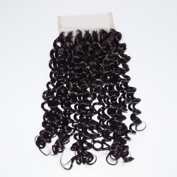 Kinky curl best lace closure  LJ15